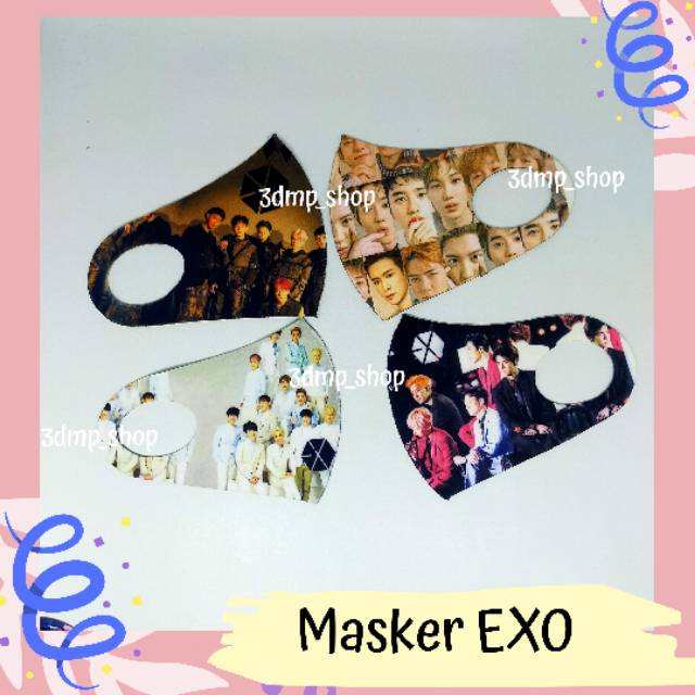 Masker EXO Obsession Kpop