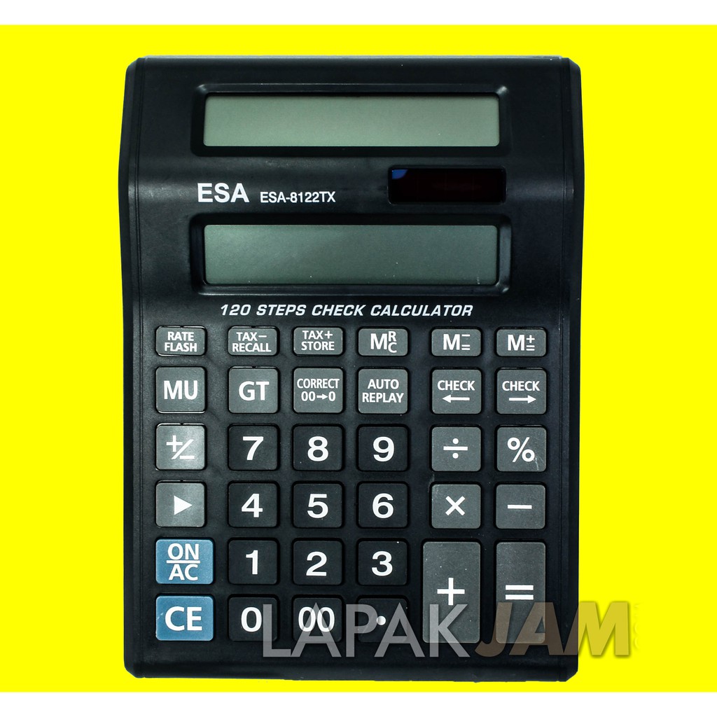 

Kalkulator Esa 8122 With Cek 12 Digit Dimensi 21 x 15 cm Best Seller