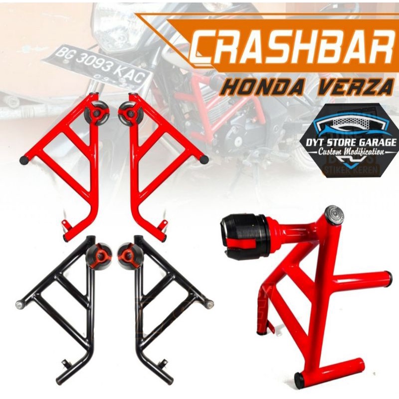 Tubular Crashbar Honda Verza 150 & CB150 Verza | Pelindung bodi Honda verza 150 & CB150 Verza | Vari