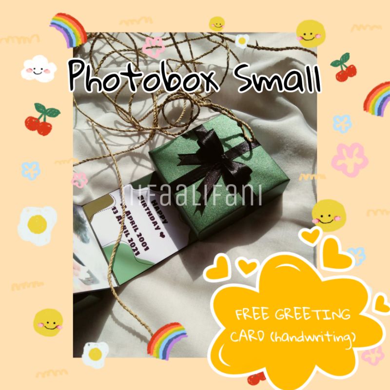

KADO VALENTINE, ANNIVERSARY, ULTAH | Photobox Gift Small (isi 6 foto/tulisan)
