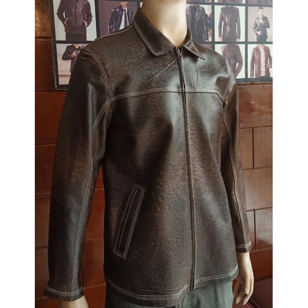 Jaket Kulit Domba 100% Asli Sukaregang Garut