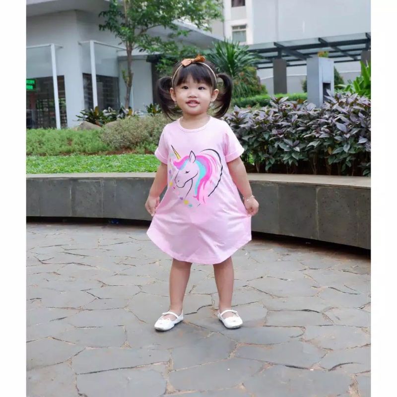 Daster Smilee New Motif Daster Dress Anak Murah Size 1-5 Tahun