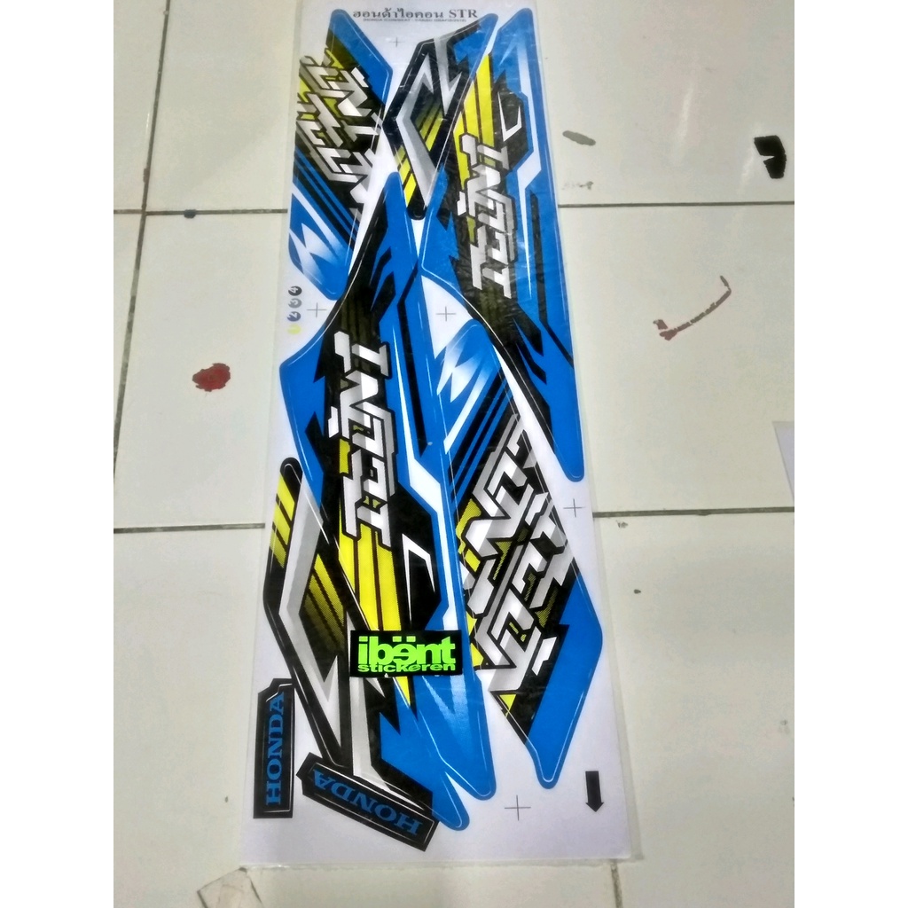 striping beat karbu icon thailand grafis biru