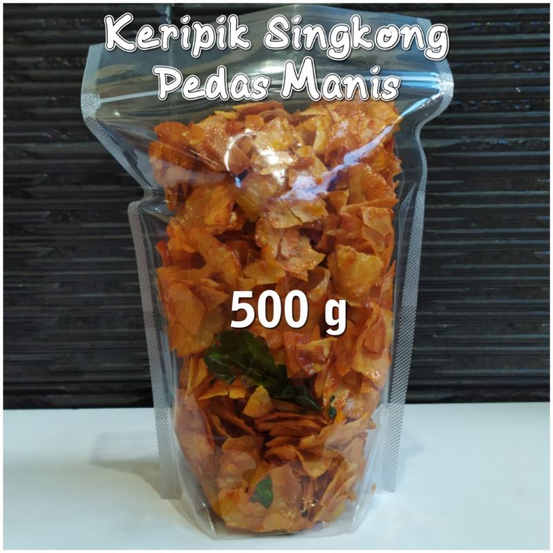 

Keripik singkong pedas manis