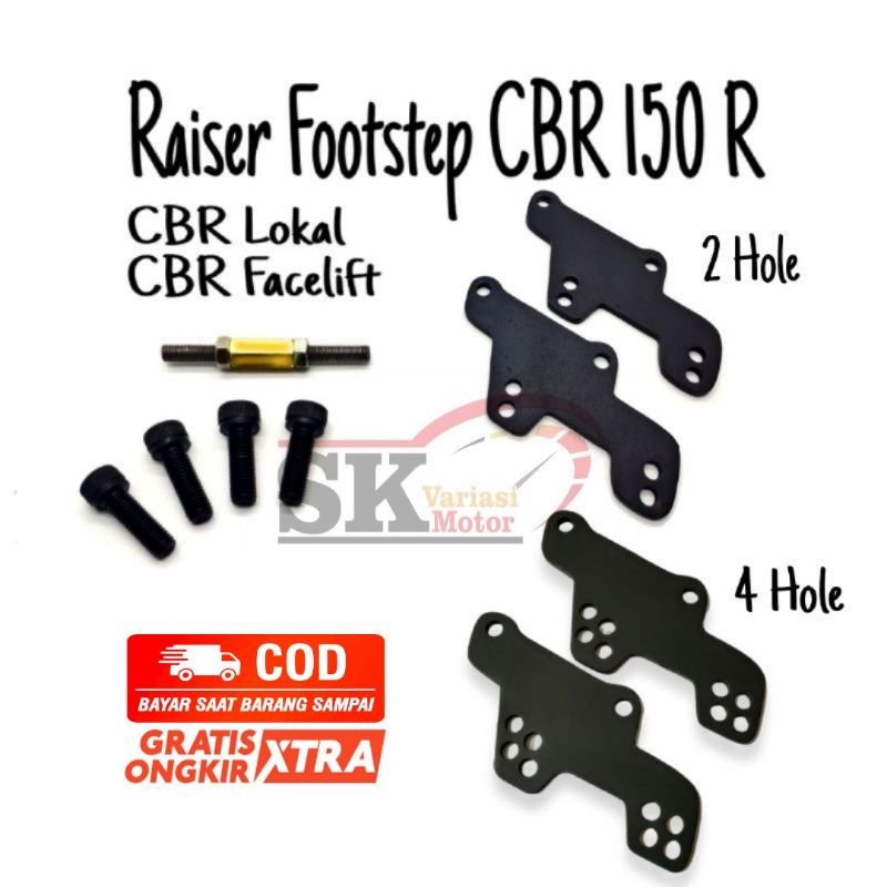 RAISER FOOTSTEP CBR150R CBR LOKAL CBR FACELIFT