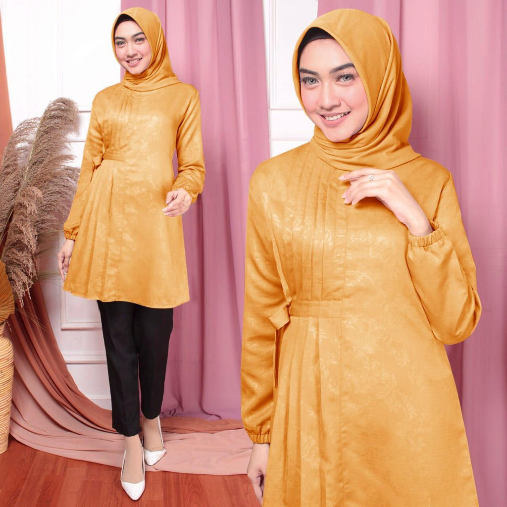 HOPYLOVY - Tunik Wanita Rample Debora