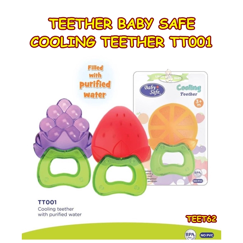 TEET62 TEETHER BABY SAFE COOLING TEETHER TT001