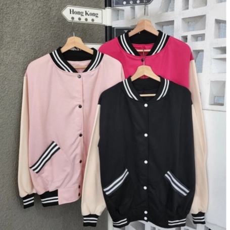 OVAL JAKET BASEBALL JACKET VARSITY POLOS
