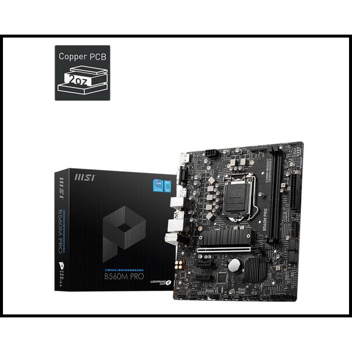 Motherboard Msi B560M Pro Lga1200 Ddr4 B560 M Pro Termurah