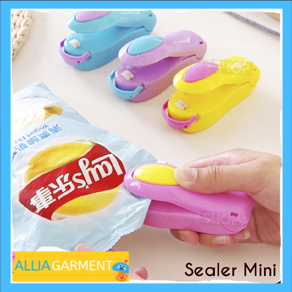 Hand Sealer Mini Plastik Snack Makanan Mesin Las Tangan Kecil