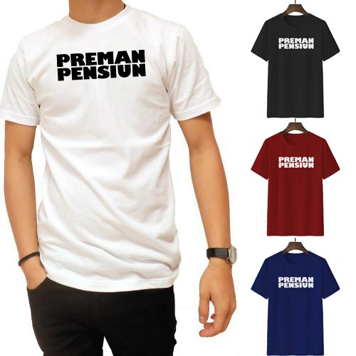 Kaos Distro Pria Cotton Combed 30s / Kaos Pria Lengan Pendek Cotton Combed 30s bee10