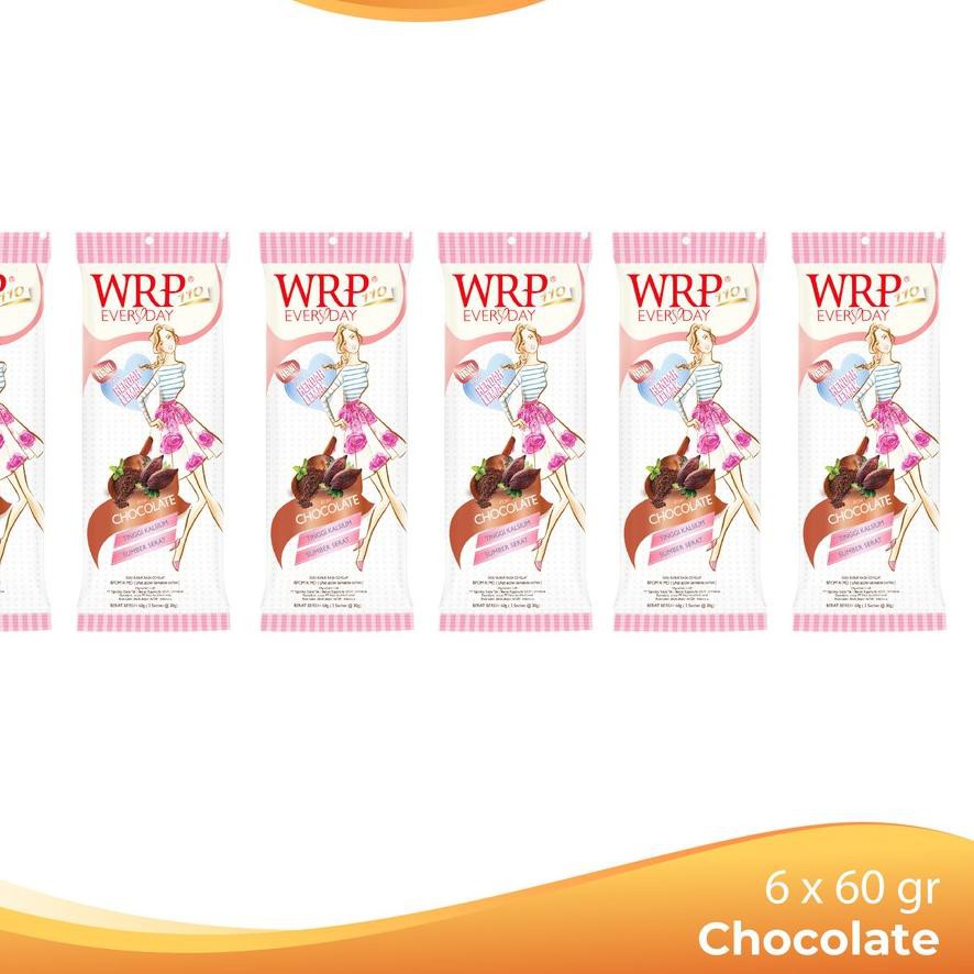 

Trend WRP Low Fat Milk Chocolate Bundling 60G - 6 Pcs, Kl0.....