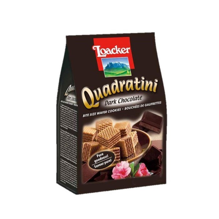 

LOACKER Quadratini Dark Chocolate - 125 gr