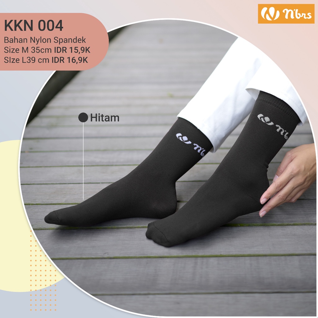 Kaos Kaki Nibras Original Tanpa Jempol Polos Warna Hijab Wanita Dewasa (KKN-04)