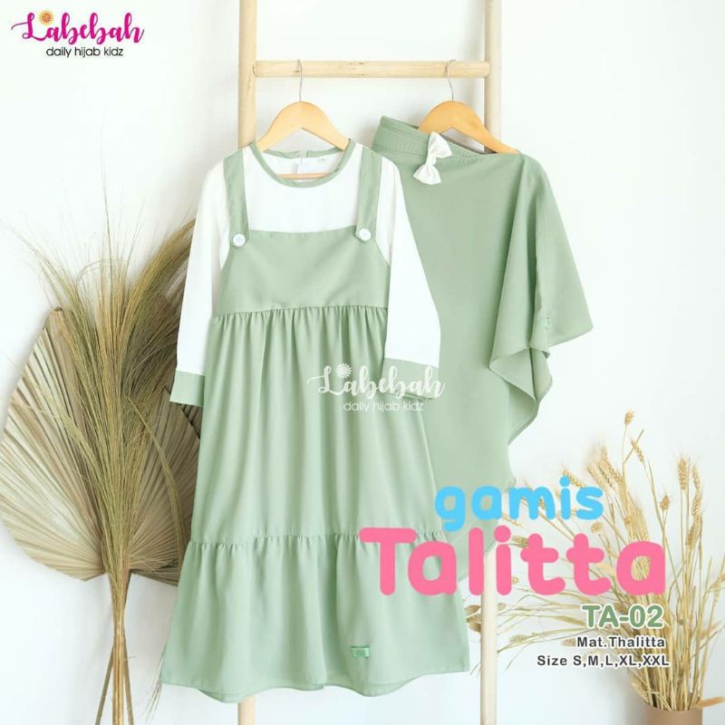 GAMIS ANAK TANGGUNG usia 8-15thn/pakaian anak perempuan/baju muslim anak