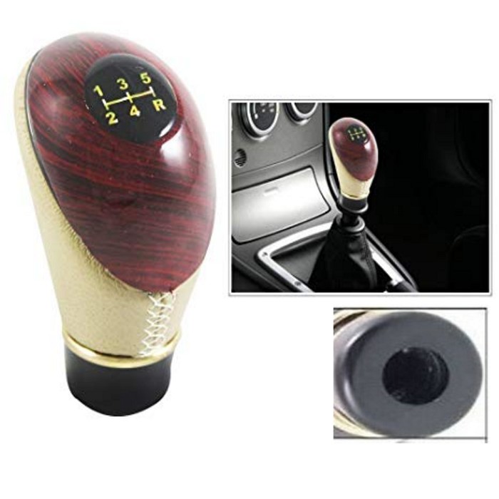 Shift Knob Versneling Mobil/Manual Knob Tuas Persneling/Shift Knob Universal/Knop Gear Knob Kayu/Type R Tuas Gigi Perseneling/SHIFT KNOB  UNIVERSAL IMPORT/Transmisi Mobil Manual