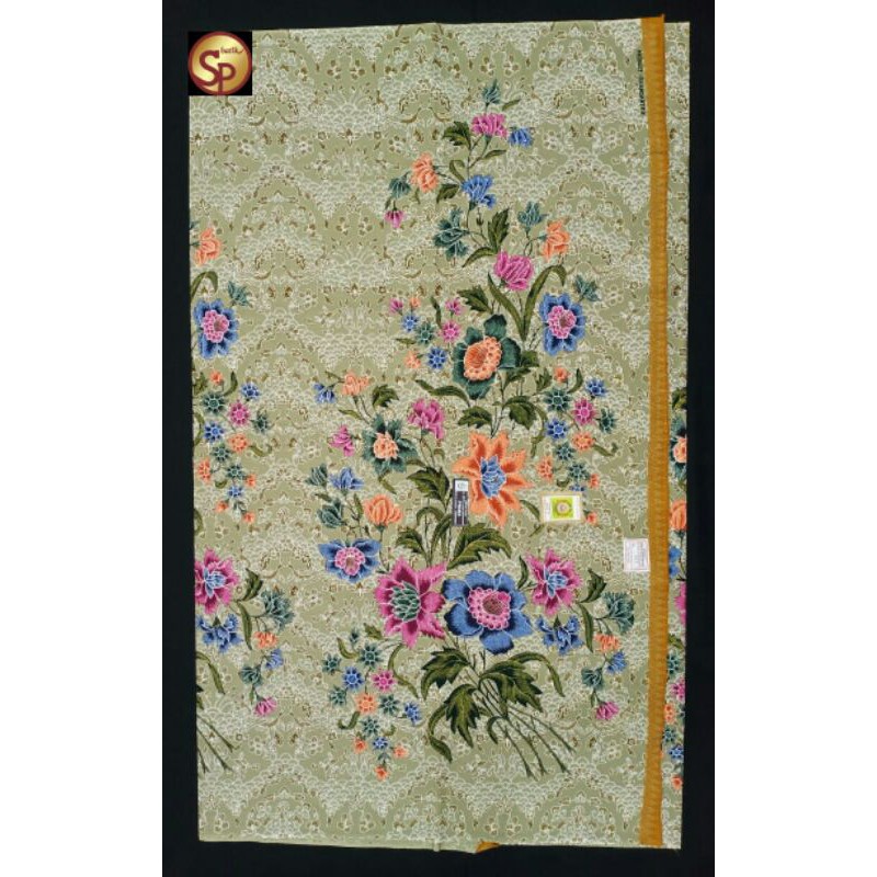 KAIN BATIK ISKANDARTEX  CAP HIJAU761 HIJAU