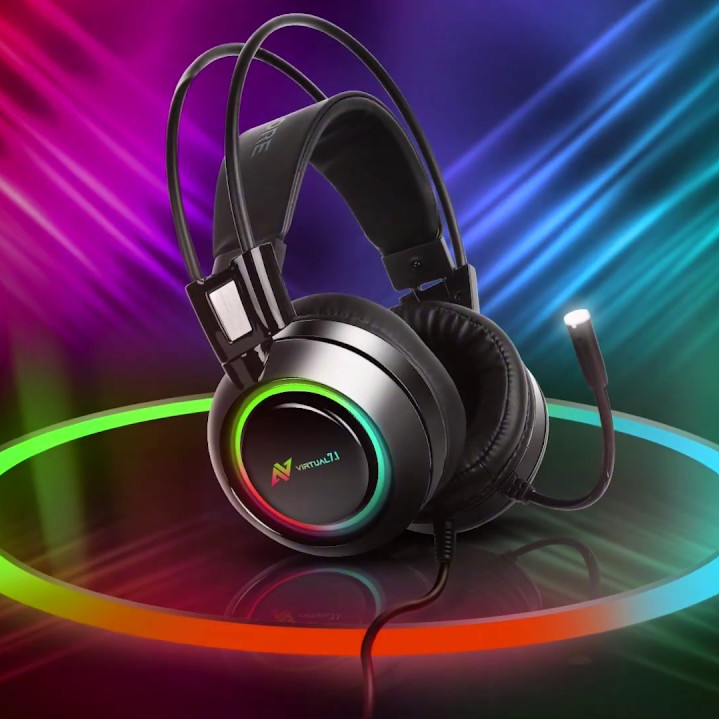 Abkoncore B780 Virtual 7.1 RGB Gaming Headset