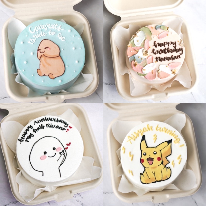 

(READY INSTANT ) BENTO CAKE | LUNCH BOX CAKE | KOREAN CAKE | BIRTHDAY CAKE