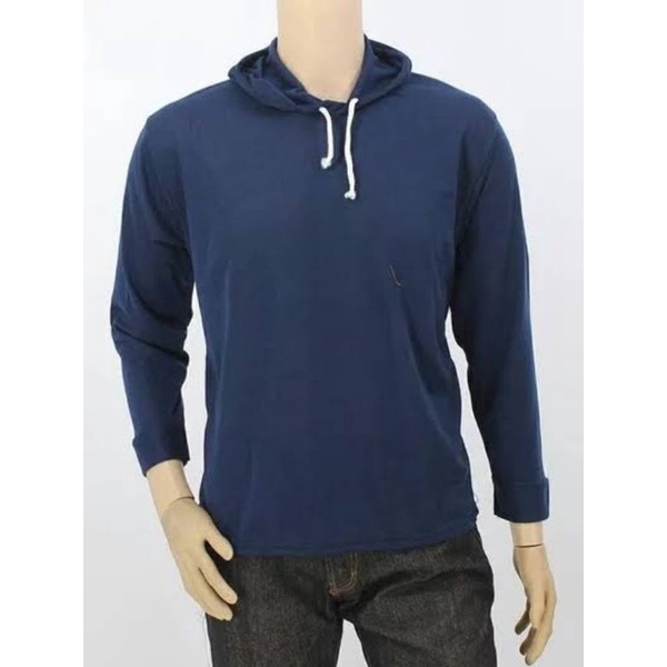 Kaos Tani Kupluk Lengan Panjang | Kaos Murah