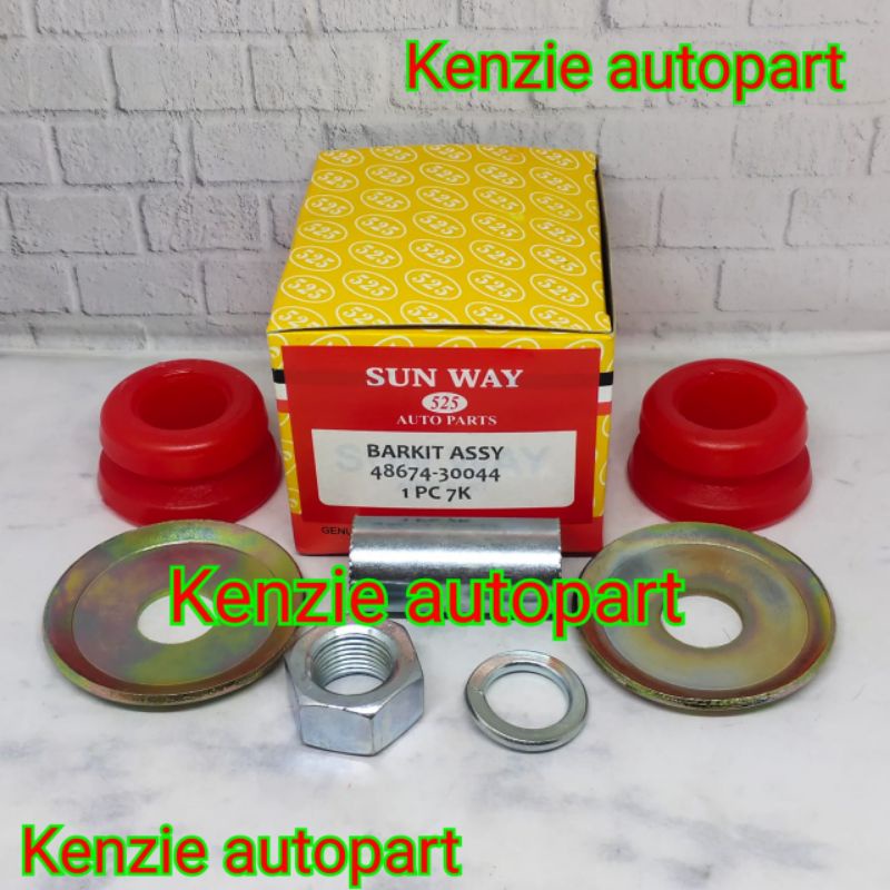 KARET STABIL KIT BARKIT ASSY TOYOTA KIJANG KAPSUL KF60 7K ASLI SILIKON