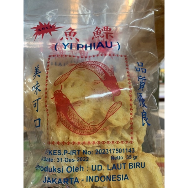 

Yi Phiau Laut Biru 35gr / Hipio