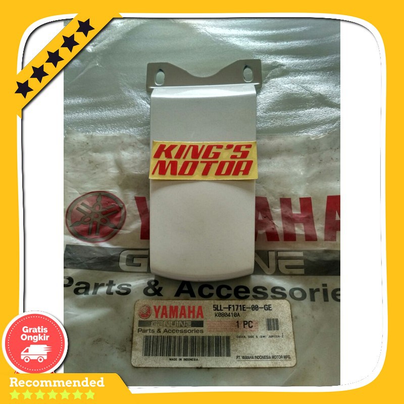 Spare Part Motor Sambungan Body Cover Tutup Tail Stop Yamaha Jupiter Z Putih Ori Asli Original
