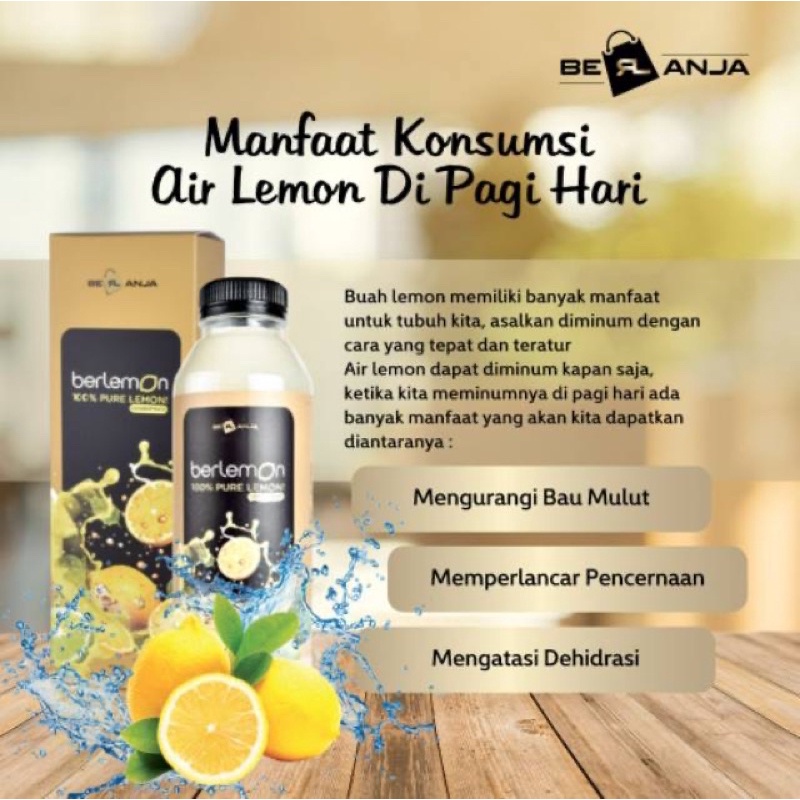 Lemon B Erl Minuman Berlemon | Minuman Kesehatan