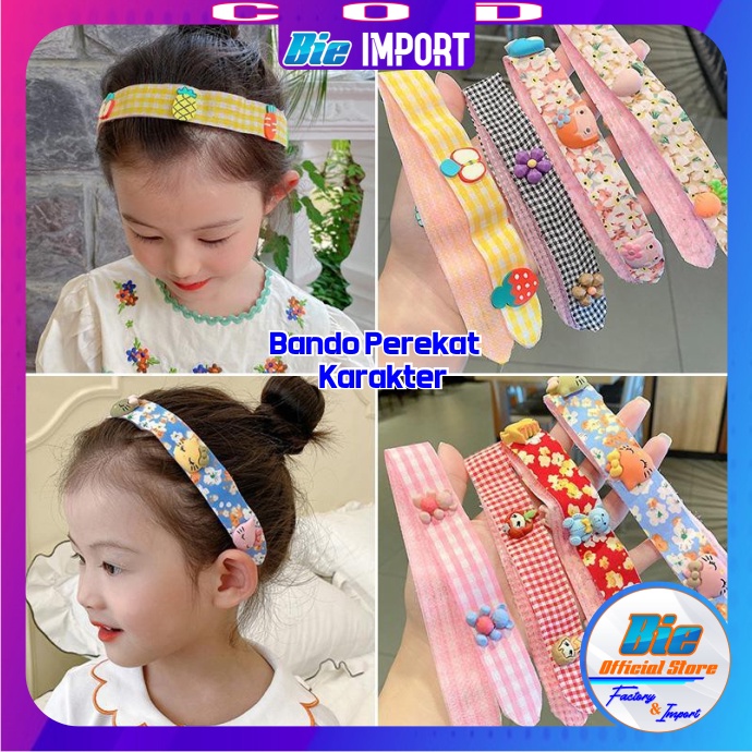 Perekat Rambut Poni Model Bando Impor Best Seller