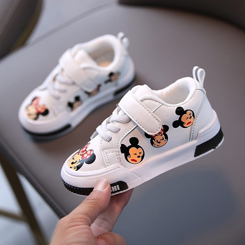SALE 6.6 LittleAaron LITTLE MINY D77 Sepatu Anak Laki Laki Perempuan Sneakers Sekolah 1-6 Tahun sandal anak import lucu Sport Termurah Sendal Bayi Anak Cewek Cowok