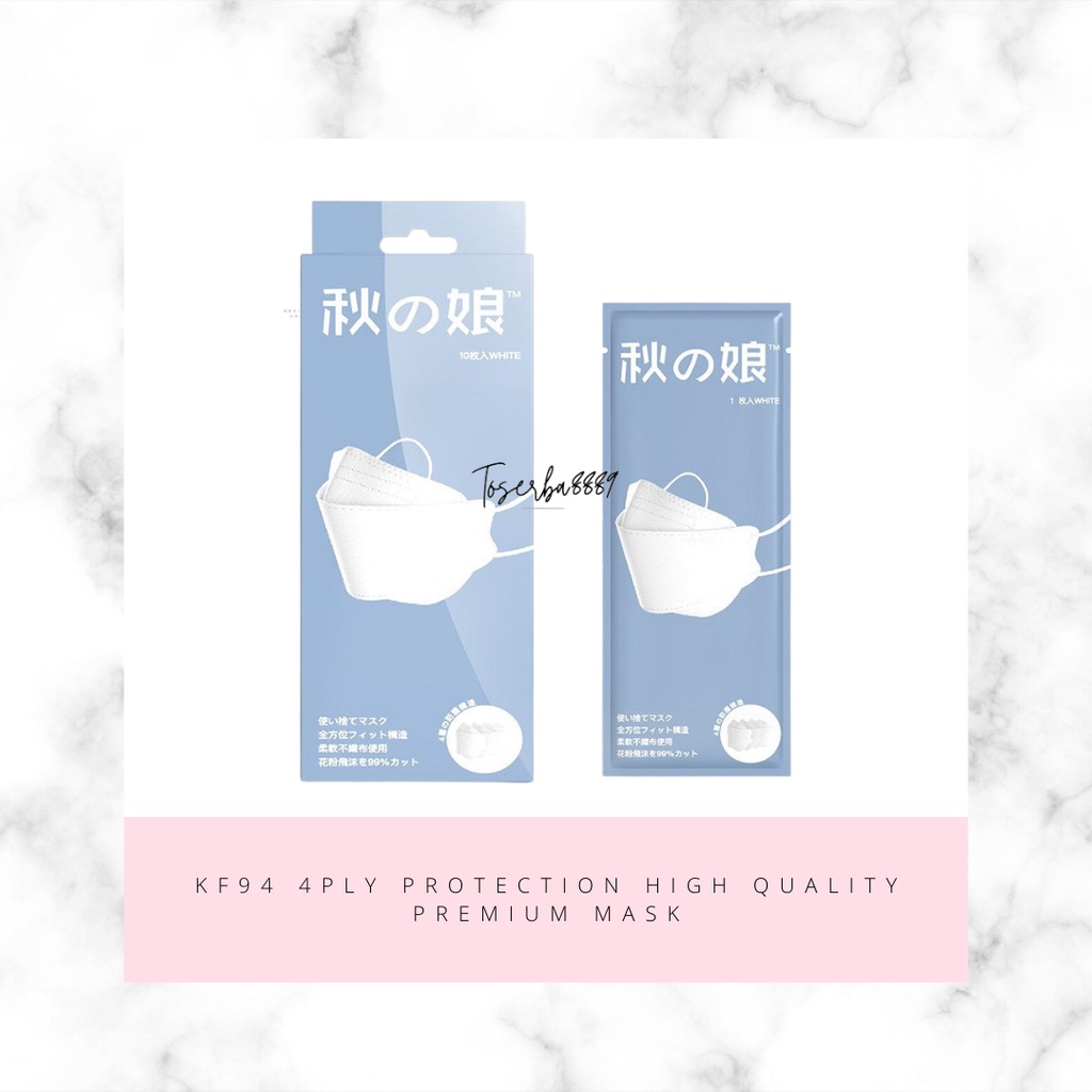 MASKER KF94 JAPAN 4PLY INDIVIDUAL PACK PER 1PC PREMIUM