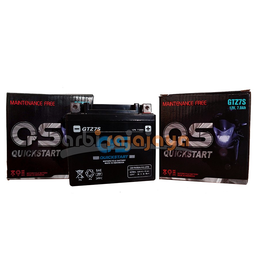Jual Aki Motor GTZ7S QS | Shopee Indonesia