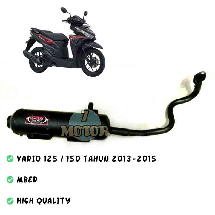 KNALPOT MBER PARAH VARIO 125 LAMA