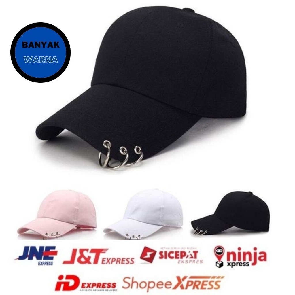 Topi Baseball Korea Anting Rantai Bintang Korean Style  Kualitas Distro Premium