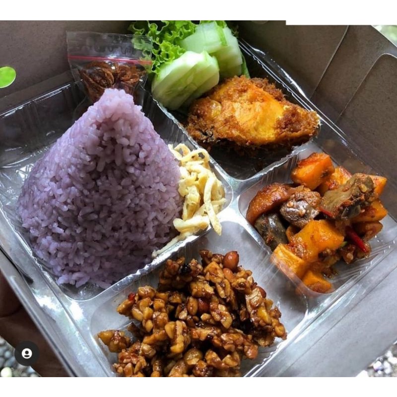 

Nasi Box Isi 4 Tumini Halal Enak Murah Free Stiker
