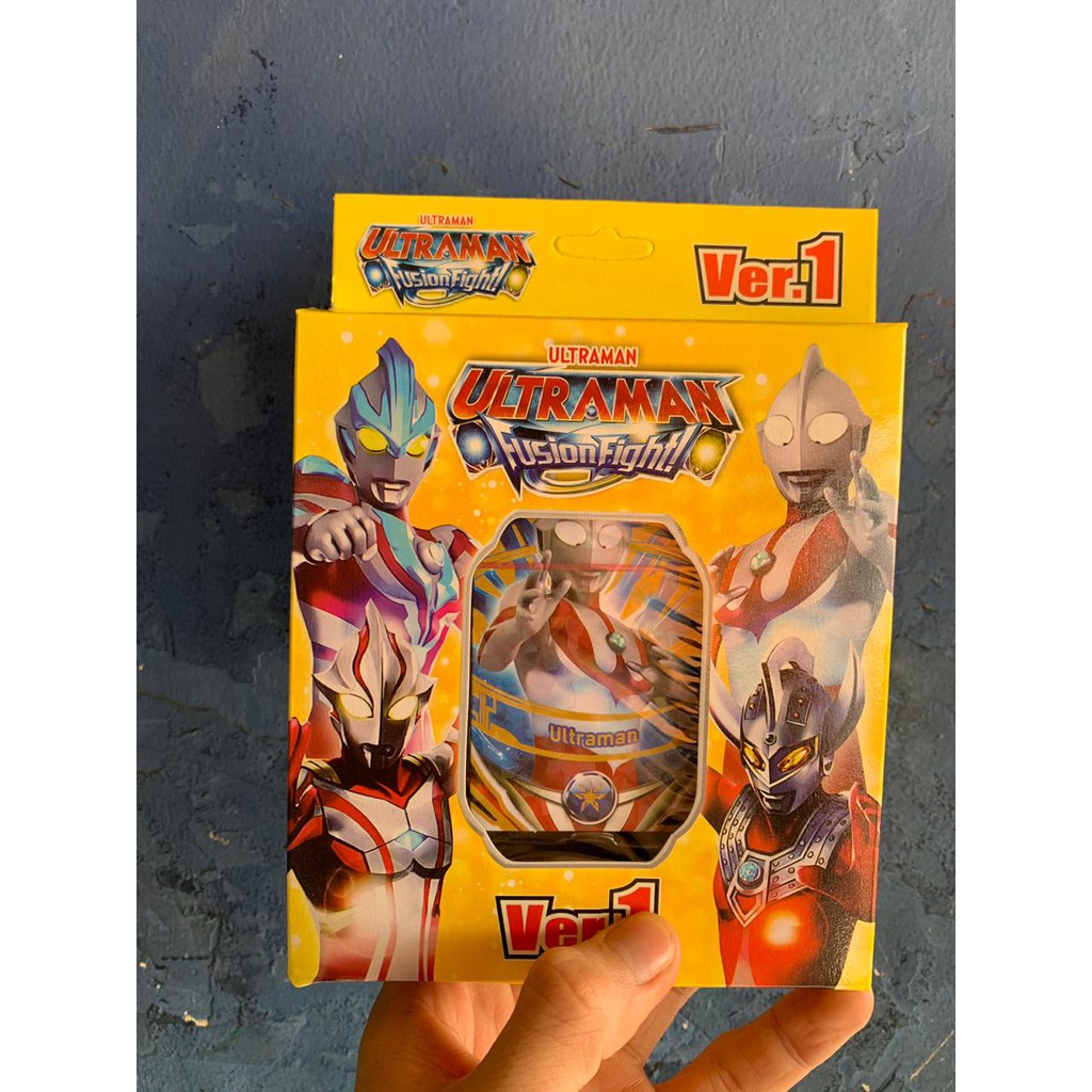 Kartu ultraman  FUSION FIGHT kartu koleksi timezone 