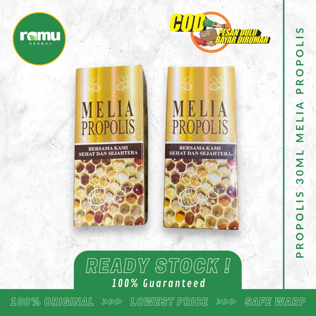 Melia Propolis | Melia Propolis 30ml (Propolis Liquid - Produk Original 100%)