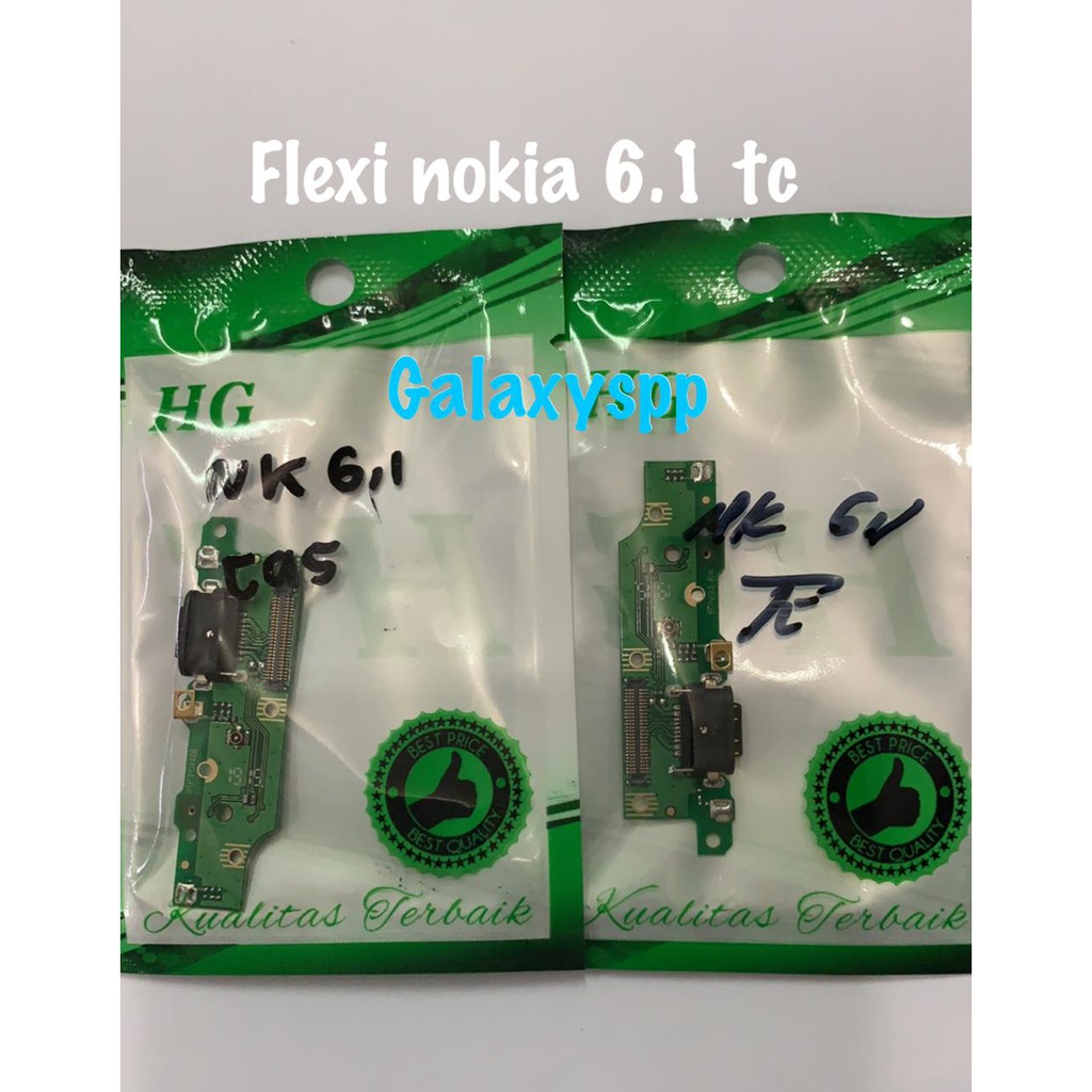 FLEXI FLEXIBEL FLEXIBLE NOKIA 6.1 CONEKTOR TC CHARGER