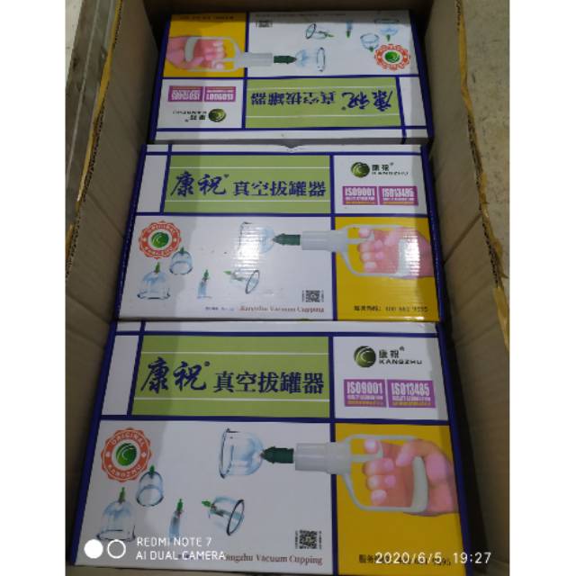 Alat Bekam Kangzhu isi 12kop - Kop Bekam Kangzhu isi 12 - Kop Kangzhu isi 12 Original - Import