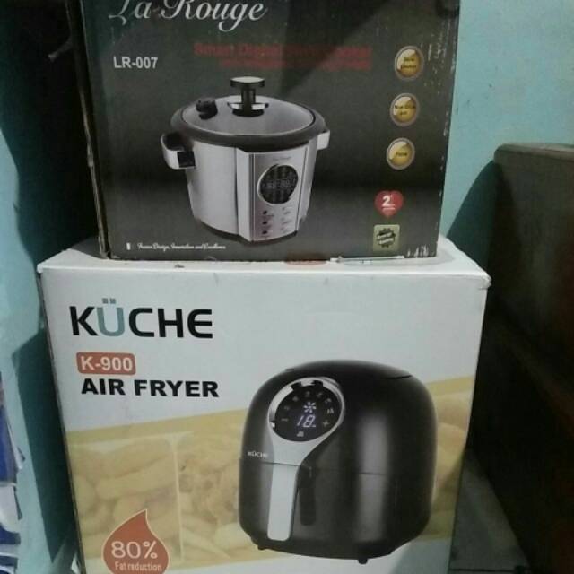 (TERMURAH) Air fryer kuche K-900 (Memasak /Menggoreng tanpa Minyak)