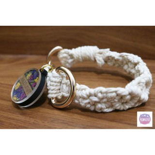 macrame dog collars