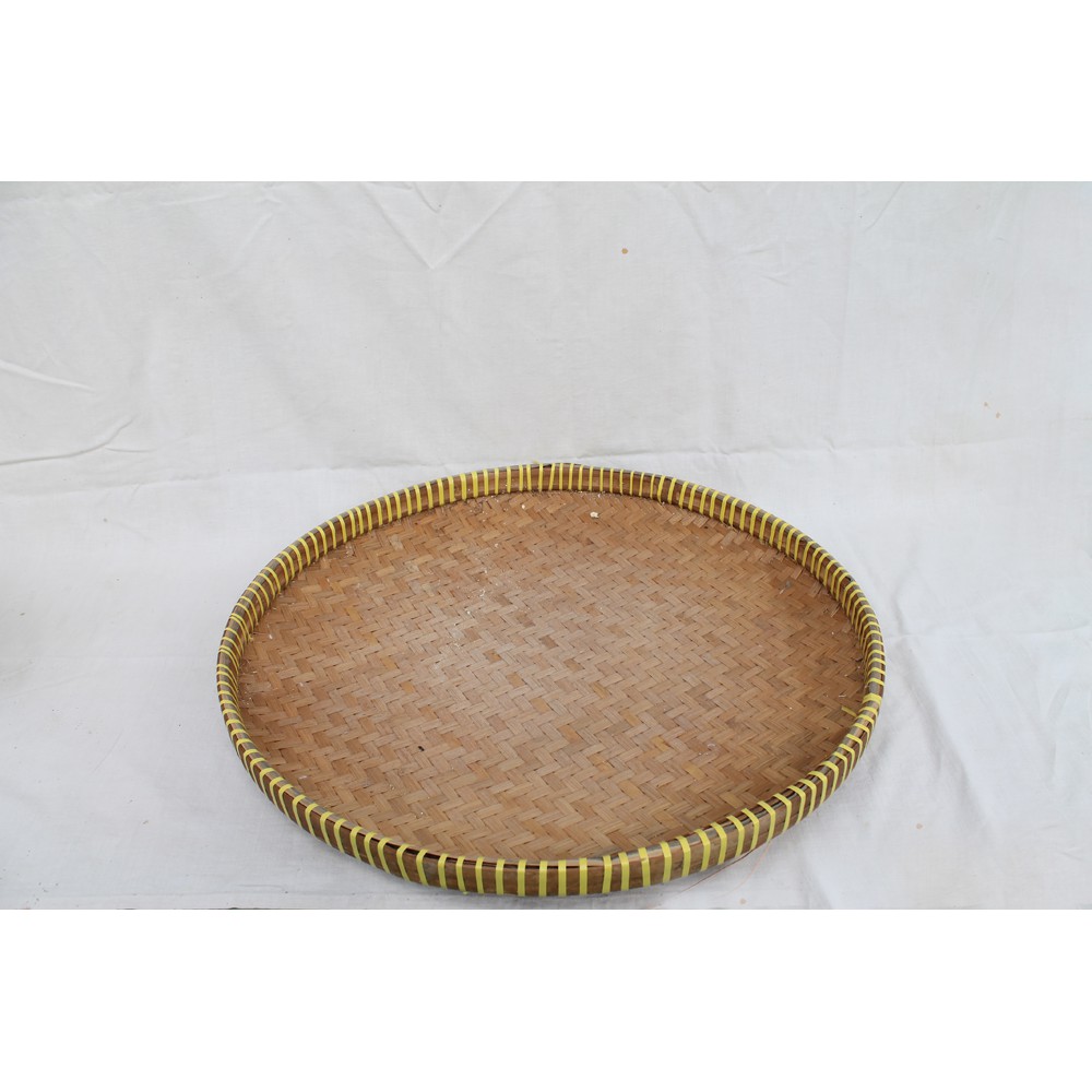 Tampah 30cm/piring bambu/nampah bambu/Anyaman bambu