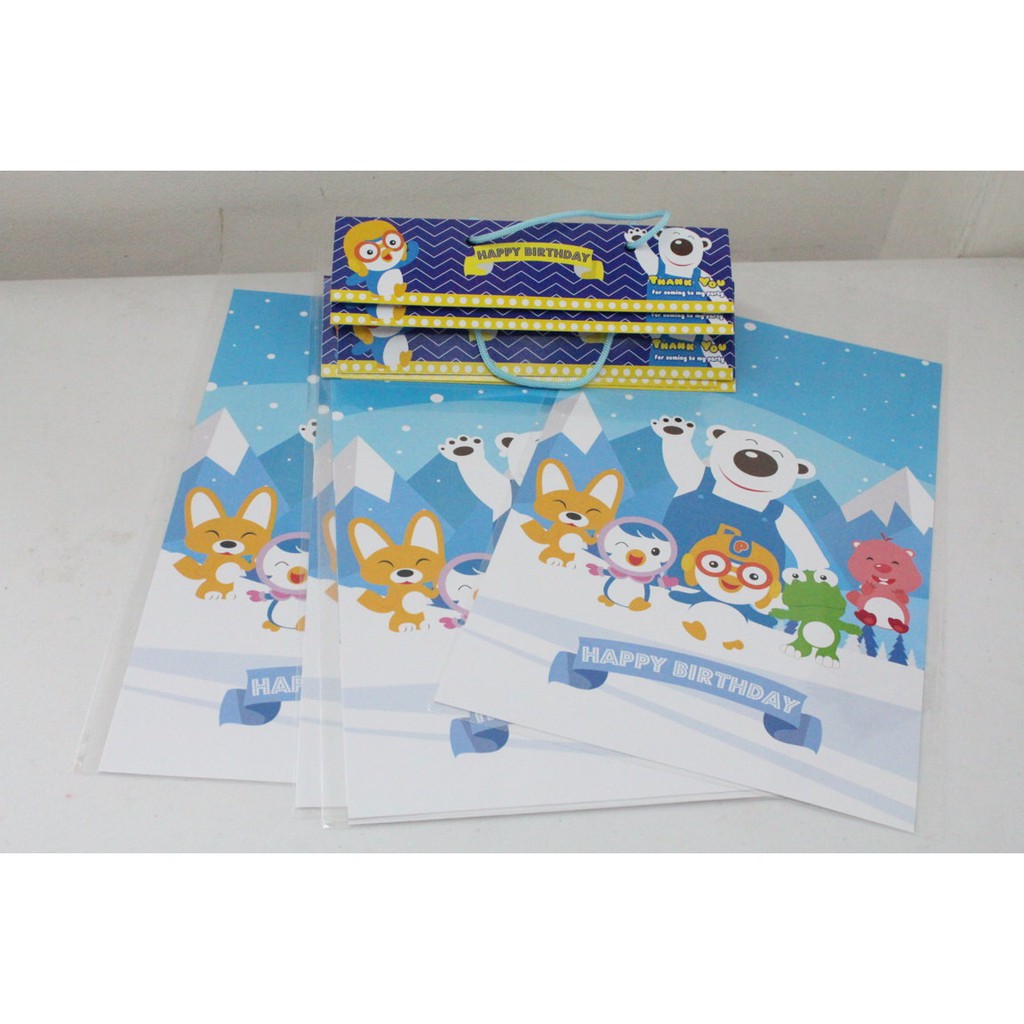 

plastik snack pororo / plastik bingkisan snack pororo / kantong snack pororo / plastik snack custom