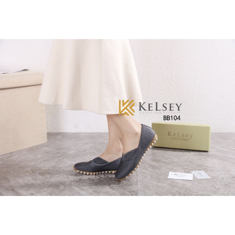 Kelsey Sepatu Flat Shoes Wanita  BB104