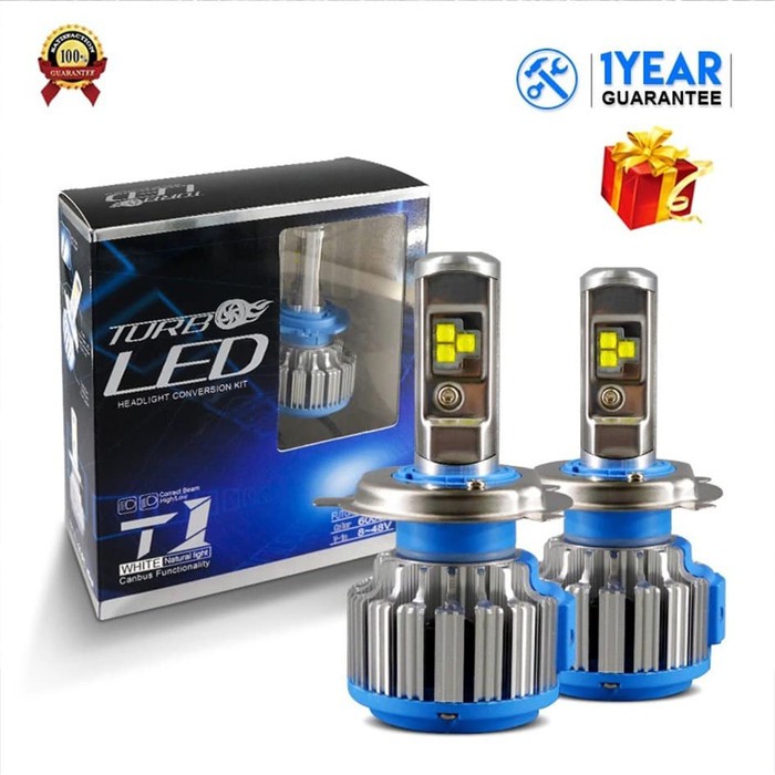 Turbo LED Head Lamp H11 H8 LED T1 Headlight Mobil H11 H8 T1 Fog Lamp