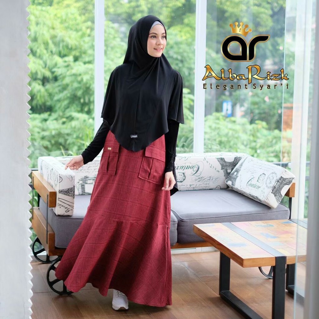 GAMIS BUSUI HARIAN NARASI ALBARIZK | GAMIS TERBARU | GAMIS SYARI