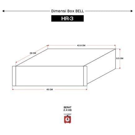 BOX BELL AMPLIFIER MP3 HR-3 HR3 HR 3 STEREO AMPLIFIER HRTS MP5 BOX AMPLI POWER AUDIO HRTS BELL BGR