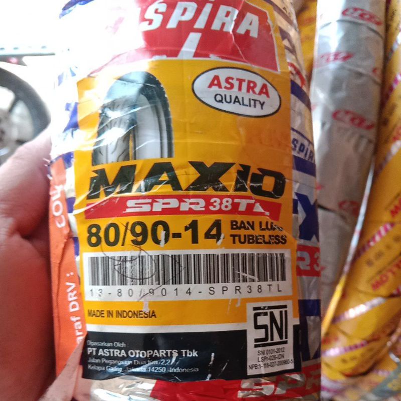 BAN LUAR FDR TUBLES 80/90-14 MOTOR VARIO BEAT SCOOPY VARIO 125 VARIO 150