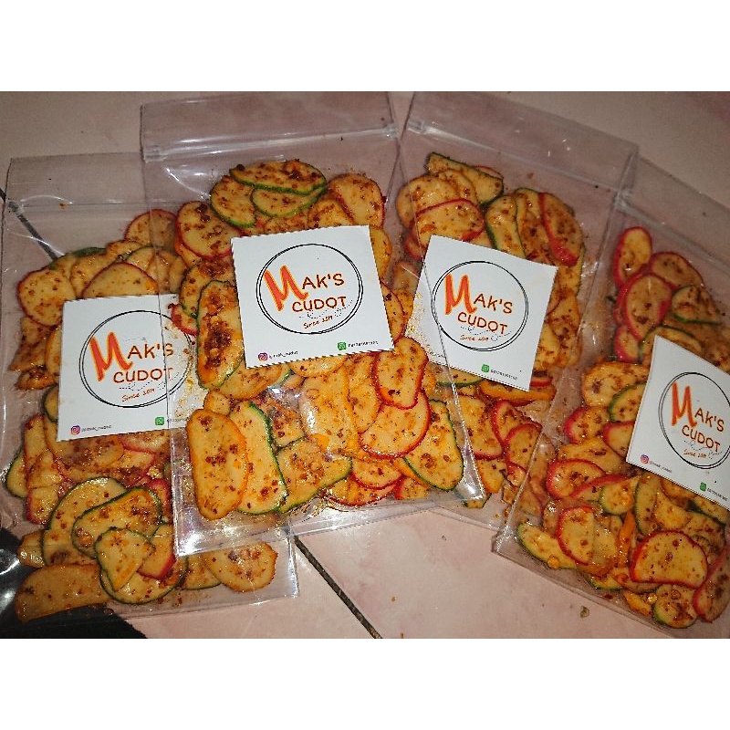 

keripik seblak/ kerupuk seblak/ seblak cikruh/ daun jeruk/ mak_cudot 70gr