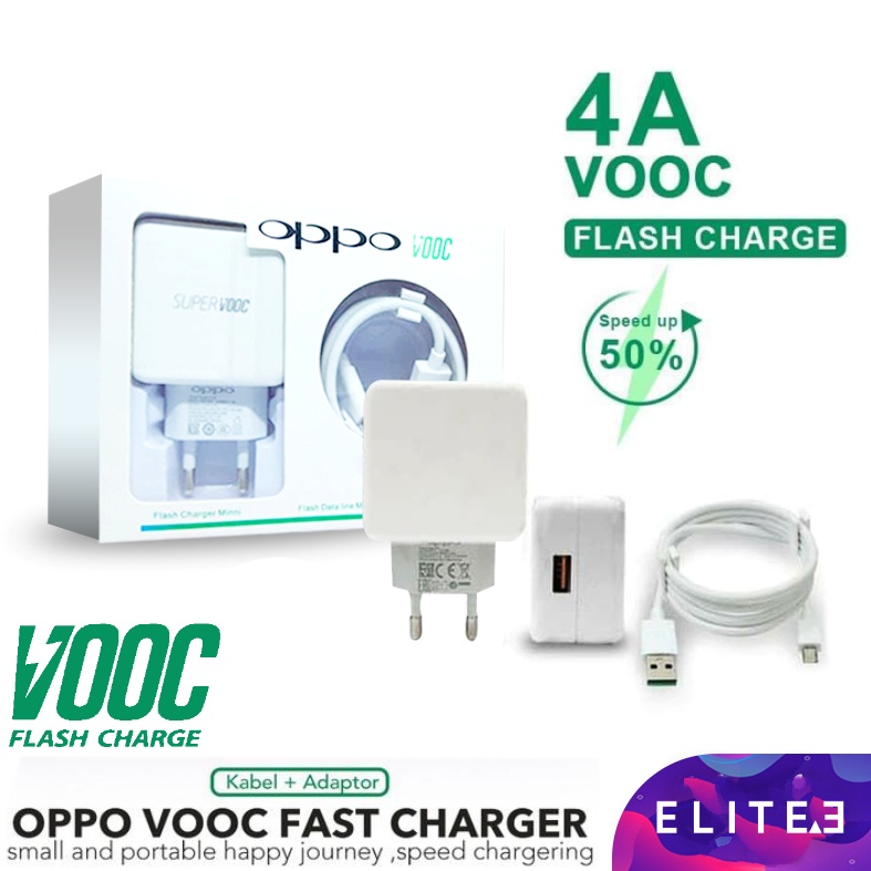 CHARGER OPPO VOOC 5V/4A MICRO USB 7 PIN ORIGINAL OEM